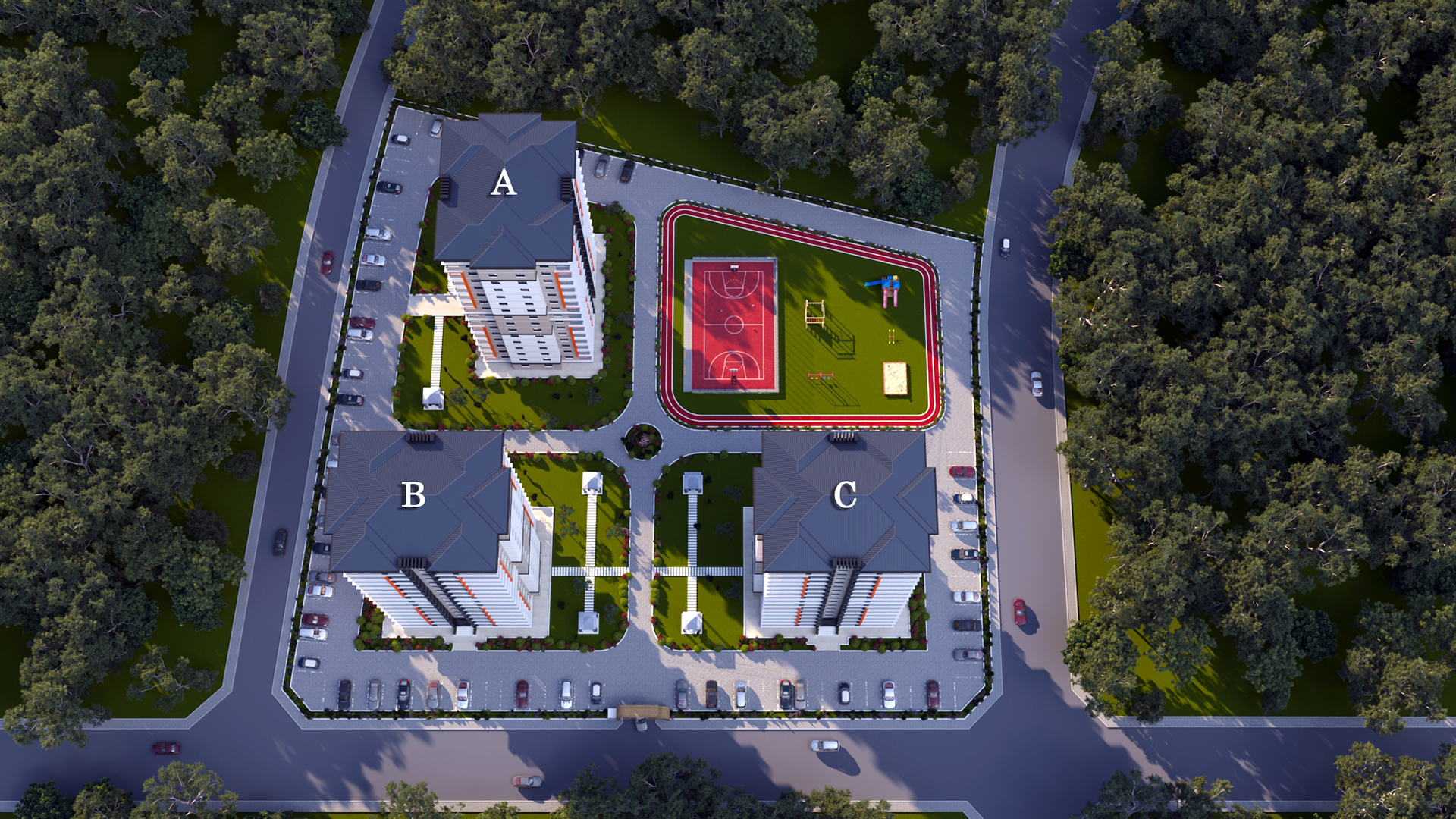 Deluxe Life Angora Yukarıdan Görünüm